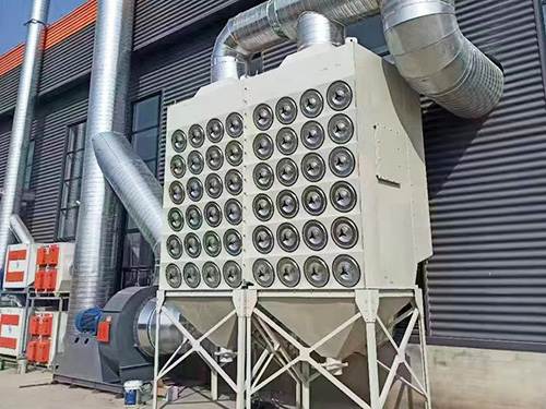 斜插式滤筒除尘器